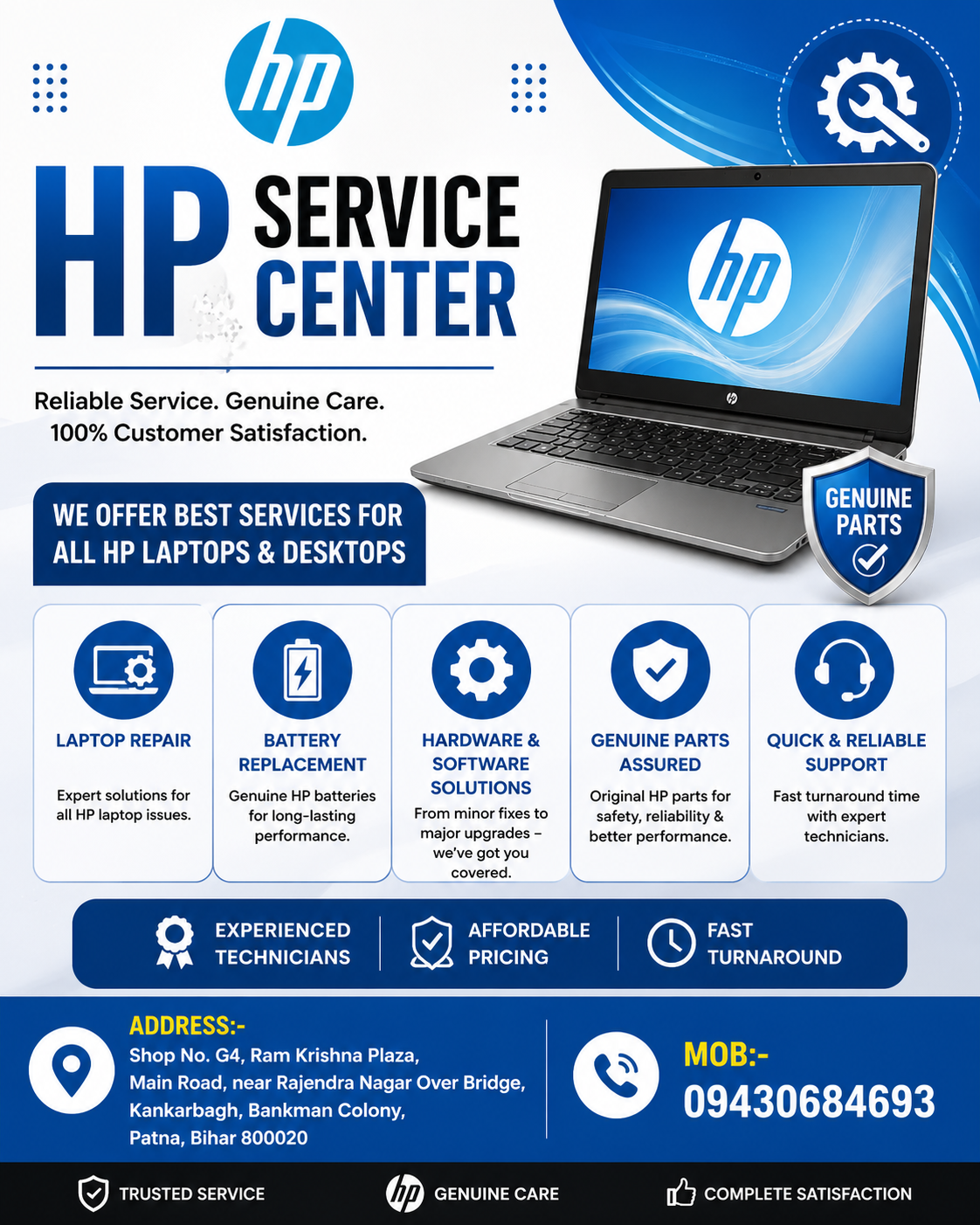 HP Care in Patna 