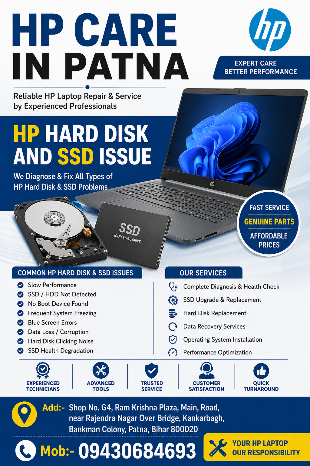 HP Care in Patna 