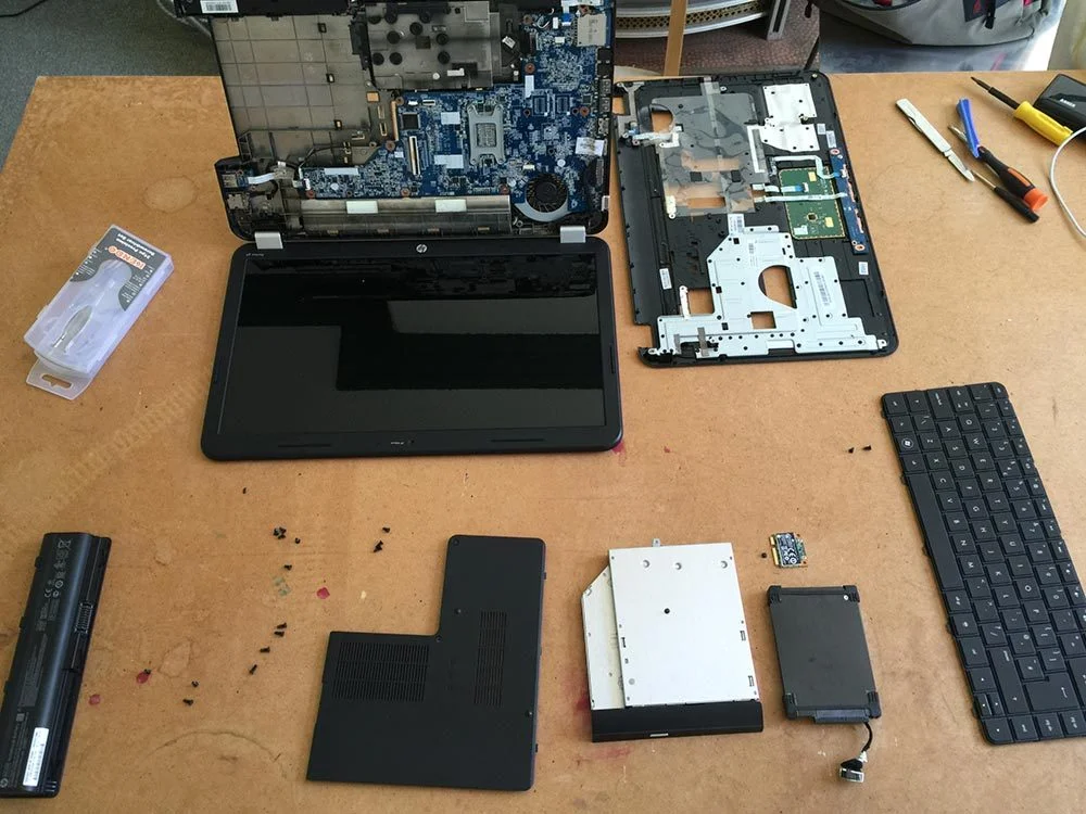 hp laptop repairing services